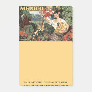 メキシコのヴィンテージ旅行Post-Itノート ポストイット