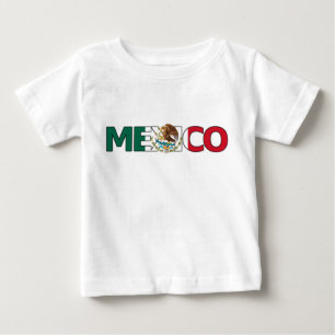 メキシコの乳児のTシャツ ベビーTシャツ