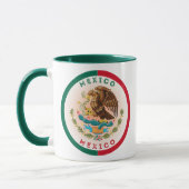 メキシコの伝統エンブレム マグカップ (左)