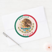 メキシコの伝統エンブレム ラウンドシール (封筒)