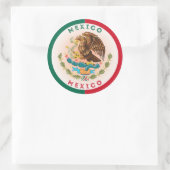 メキシコの伝統エンブレム ラウンドシール (バッグ)