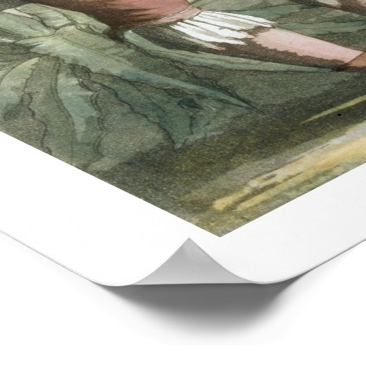 メキシコの伝統的衣装のミチョアカンインディアン( ポスター (角)