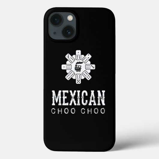 メキシコの列車、チョ・チョ・メキシコのドミノエ Case-Mate iPhoneケース (裏面)