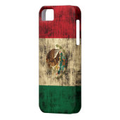 メキシコの動揺してな穹窖のiPhone 5の旗 Case-Mate iPhoneケース (裏面左)