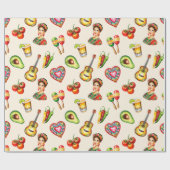 メキシコの包装紙 ラッピングペーパー (フラット)