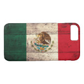 メキシコの古い木の旗 Case-Mate iPhoneケース (裏面(横))