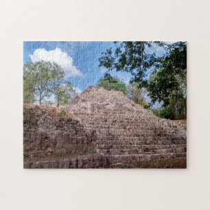 メキシコの古代ピラミッド。 ジグソーパズル