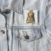 「メキシコの古代記念碑」からのプレート、1866年(リチウム 缶バッジ (インサイチュ)