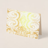 「メキシコの噴水」カー空白のド 箔カード (正面)