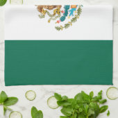 メキシコの国旗 キッチンタオル (折り畳み)