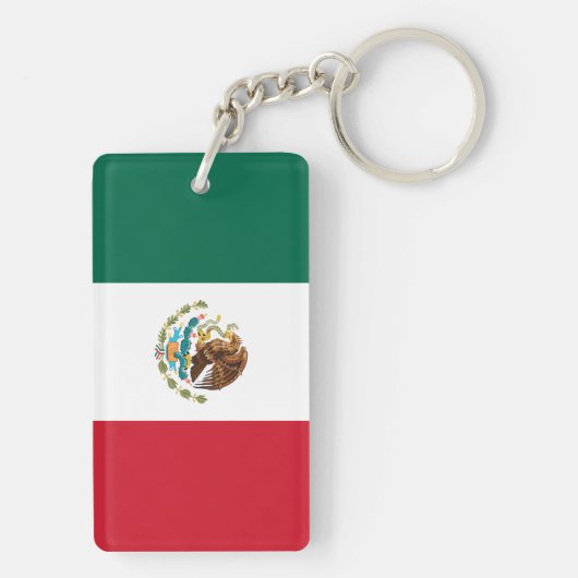 メキシコの国旗 キーホルダー (裏面)