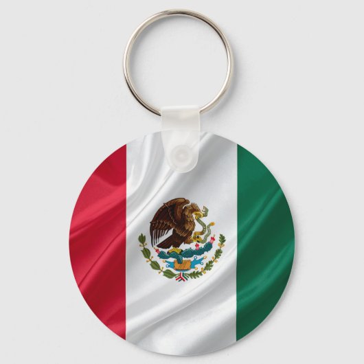 メキシコの国旗 キーホルダー (正面)