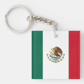 メキシコの国旗 キーホルダー (正面)