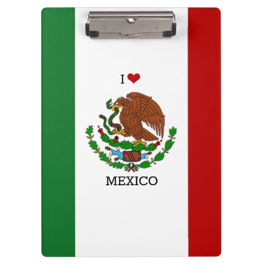 メキシコの国旗 クリップボード (正面)