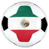 メキシコの国旗 サッカーボール (回転)