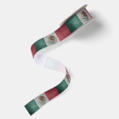 メキシコの国旗 サテンリボン (裏面)