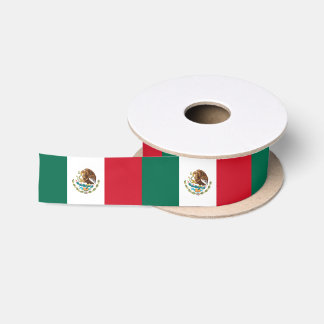 メキシコの国旗 サテンリボン