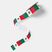 メキシコの国旗 サテンリボン (裏面)