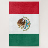 メキシコの国旗 ジグソーパズル (縦)