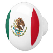 メキシコの国旗 セラミックノブ (右)