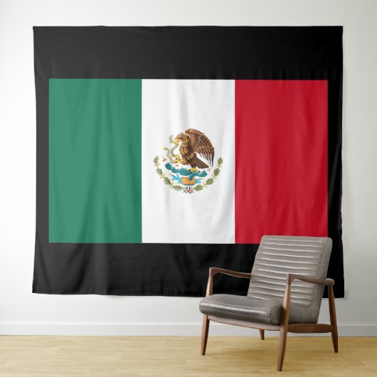 メキシコの国旗 タペストリー (インサイチュ(横))