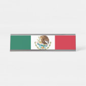メキシコの国旗 デスクネームプレート (正面)