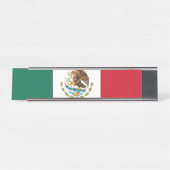 メキシコの国旗 デスクネームプレート (正面)