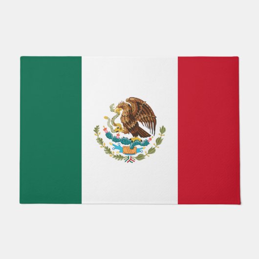 メキシコの国旗 ドアマット (正面)