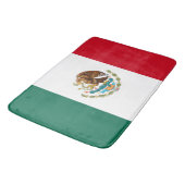 メキシコの国旗 バスマット (アングル)