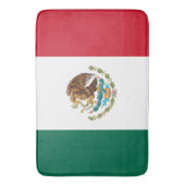 メキシコの国旗 バスマット (正面縦)