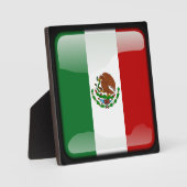 メキシコの国旗 フォトプラーク (正面)