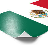 メキシコの国旗 フォトプリント            (角)