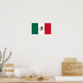メキシコの国旗 ポスター (キッチン)