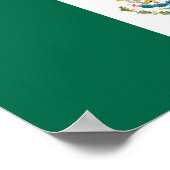 メキシコの国旗 ポスター (角)