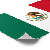 メキシコの国旗 ポスター (角)