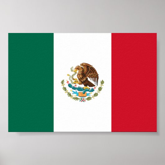 メキシコの国旗 ポスター (正面)
