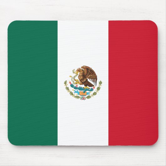 メキシコの国旗 マウスパッド (正面)