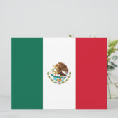 メキシコの国旗(メキシコ) カード (スタンド正面)