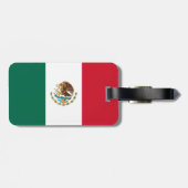 メキシコの国旗 ラゲッジタグ (裏面横)