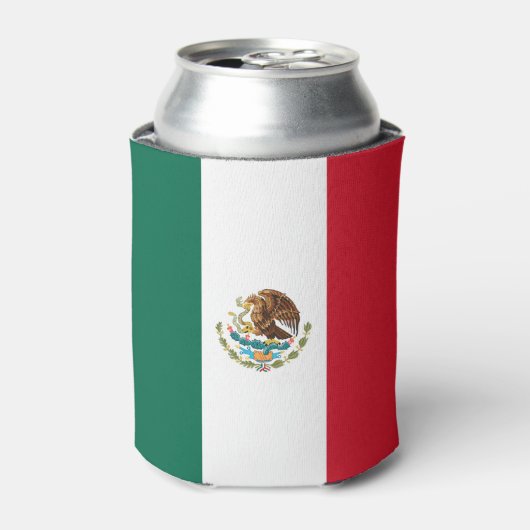 メキシコの国旗 缶クーラー (缶正面)