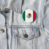 メキシコの国旗 缶バッジ (インサイチュ)