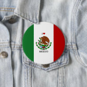 メキシコの国旗 缶バッジ (インサイチュ)
