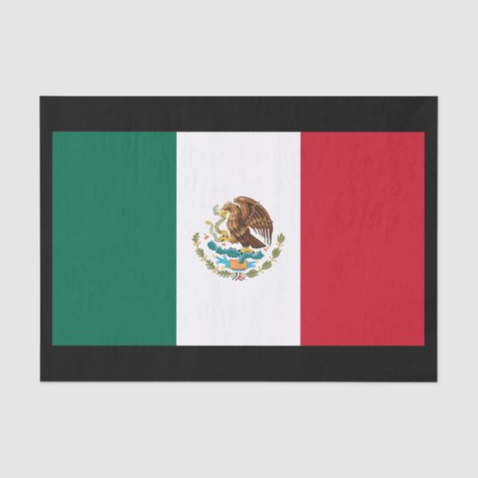メキシコの国旗 薄葉紙 (正面)