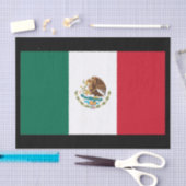 メキシコの国旗 薄葉紙 (クラフト)