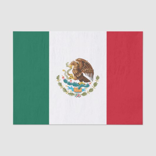 メキシコの国旗 薄葉紙 (正面)