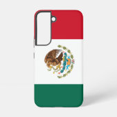 メキシコの国旗 SAMSUNG GALAXYケース (裏面)
