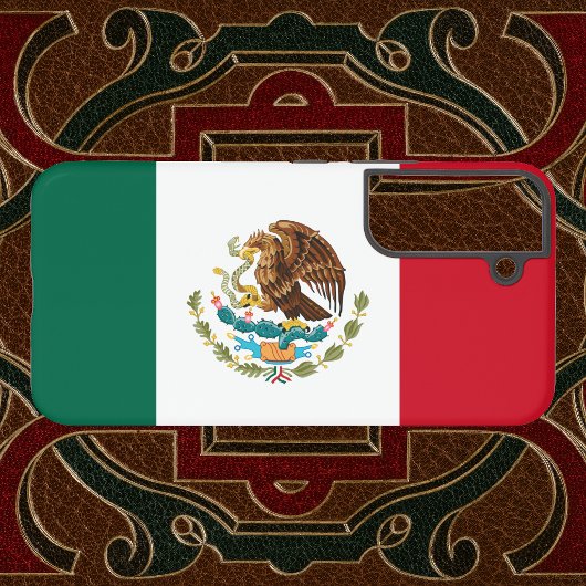 メキシコの国旗 SAMSUNG GALAXYケース