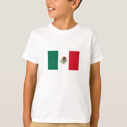 メキシコの国旗 Tシャツ (正面)