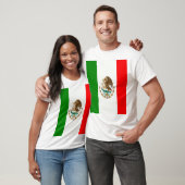 メキシコの国旗 Tシャツ (ユニセックス)