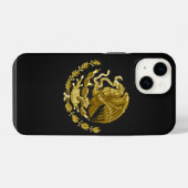 メキシコの国章 iPhoneケース (裏面横)